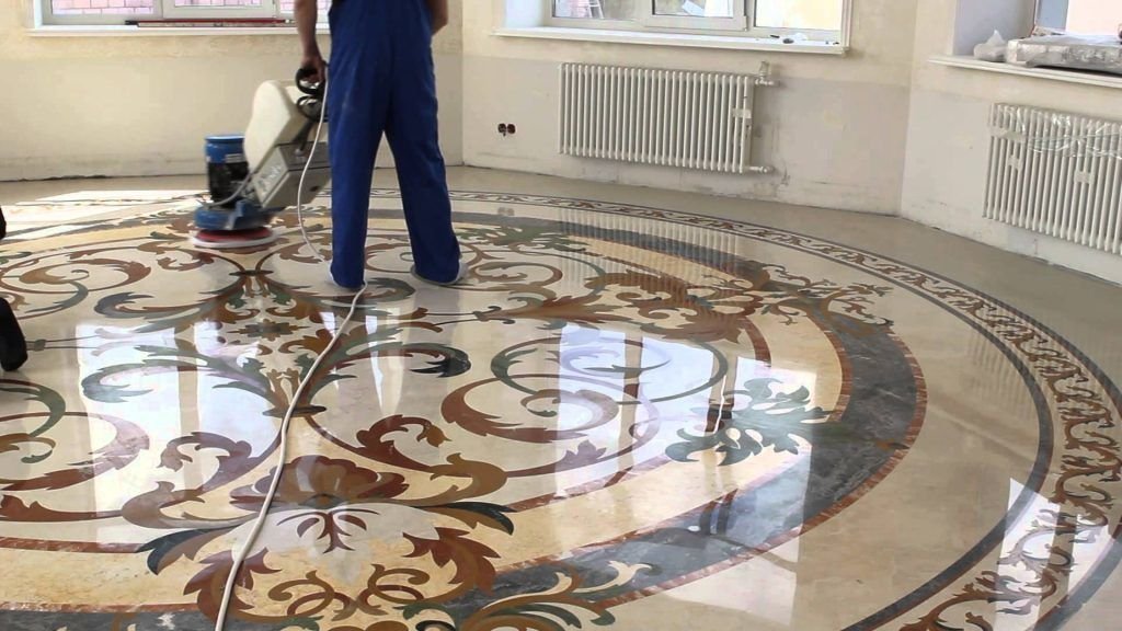 Marble polishing